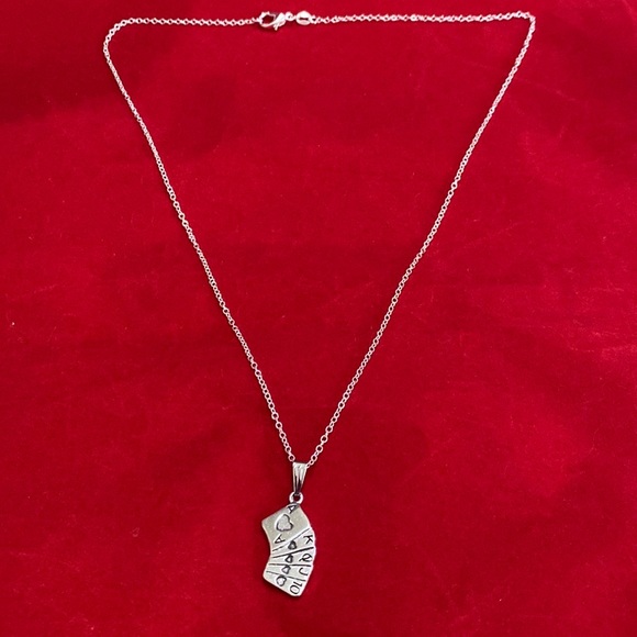 Royal Flush Poker Cards Necklace May Be Personalized - Picture 2 of 7